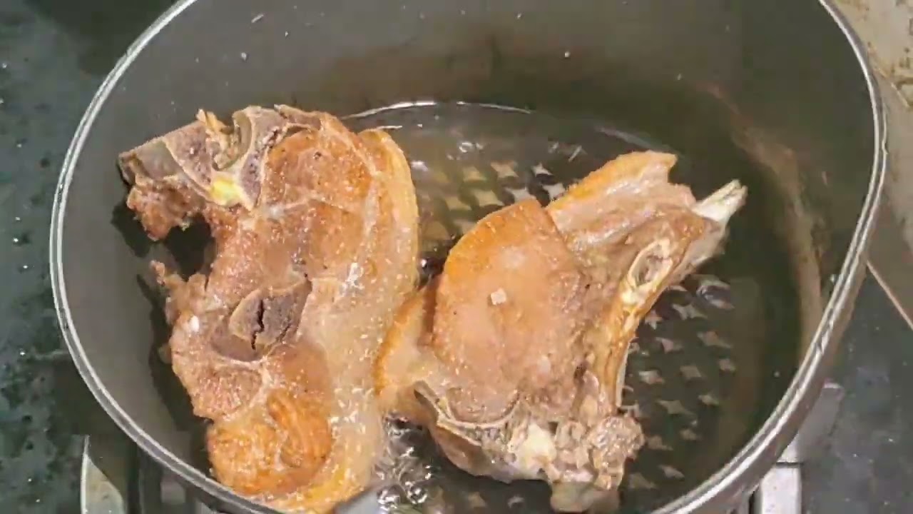 PAANO MAGPACRISPY ng PORK CHOP na walang BREADED #momzche #cooking 