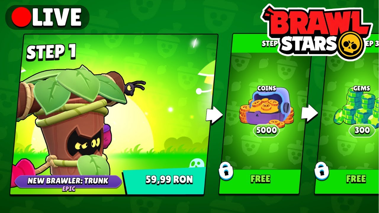 🔴IL CUMPAR PE TRUNK SI PUSH TIER MAX! Brawl Stars Romania