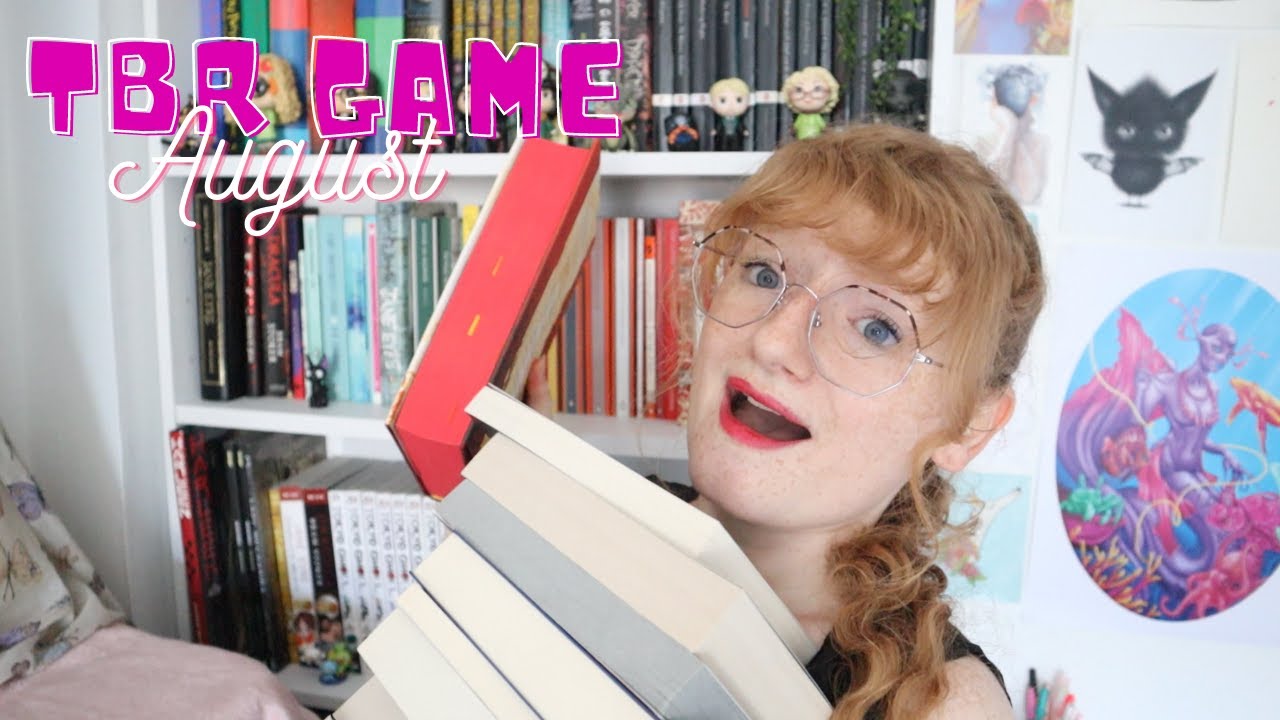 August TBR game - monthly to be read game - Readingnymph - booktube
