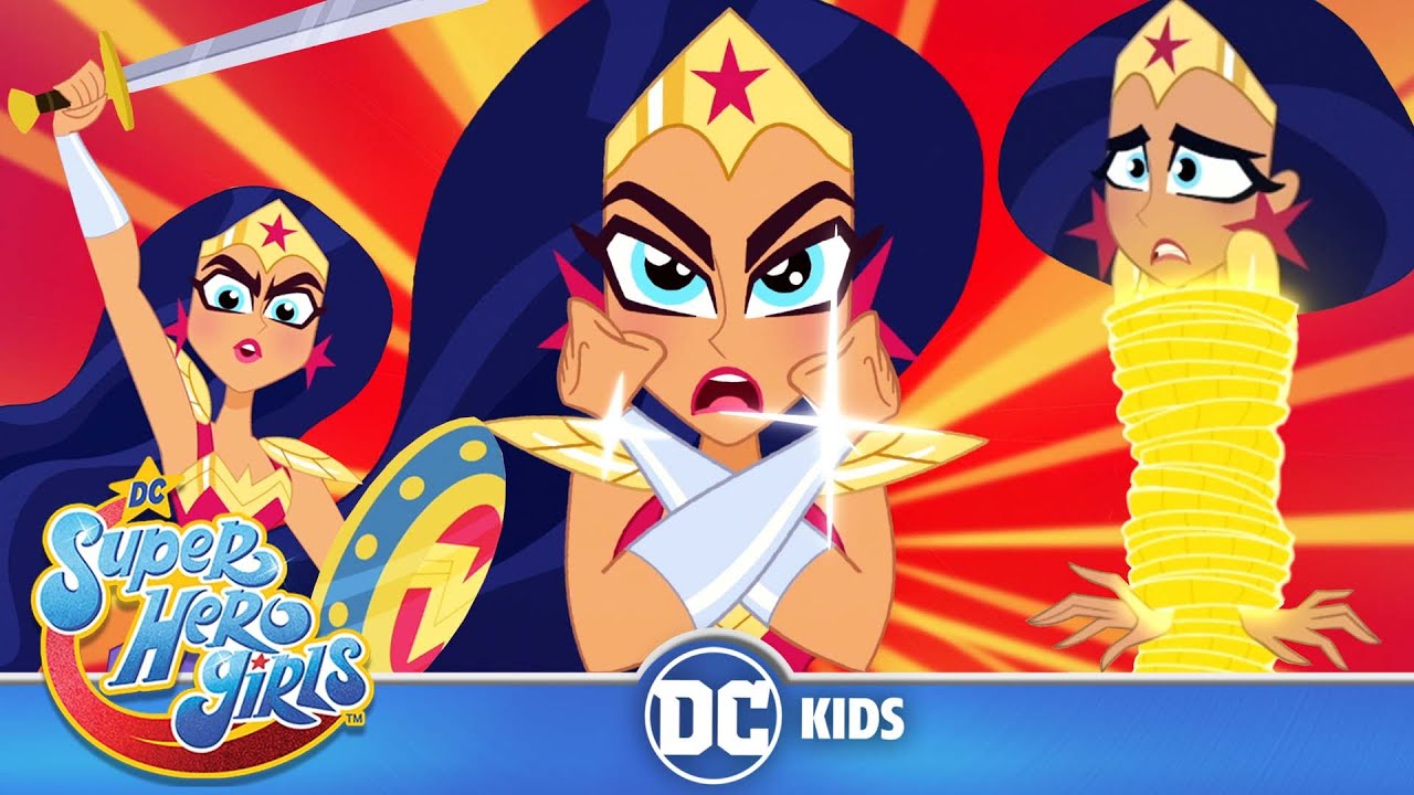 DC Super Hero Girls em Português 🇧🇷 | Armas e Armadura da Mulher-Maravilha | DC Kids