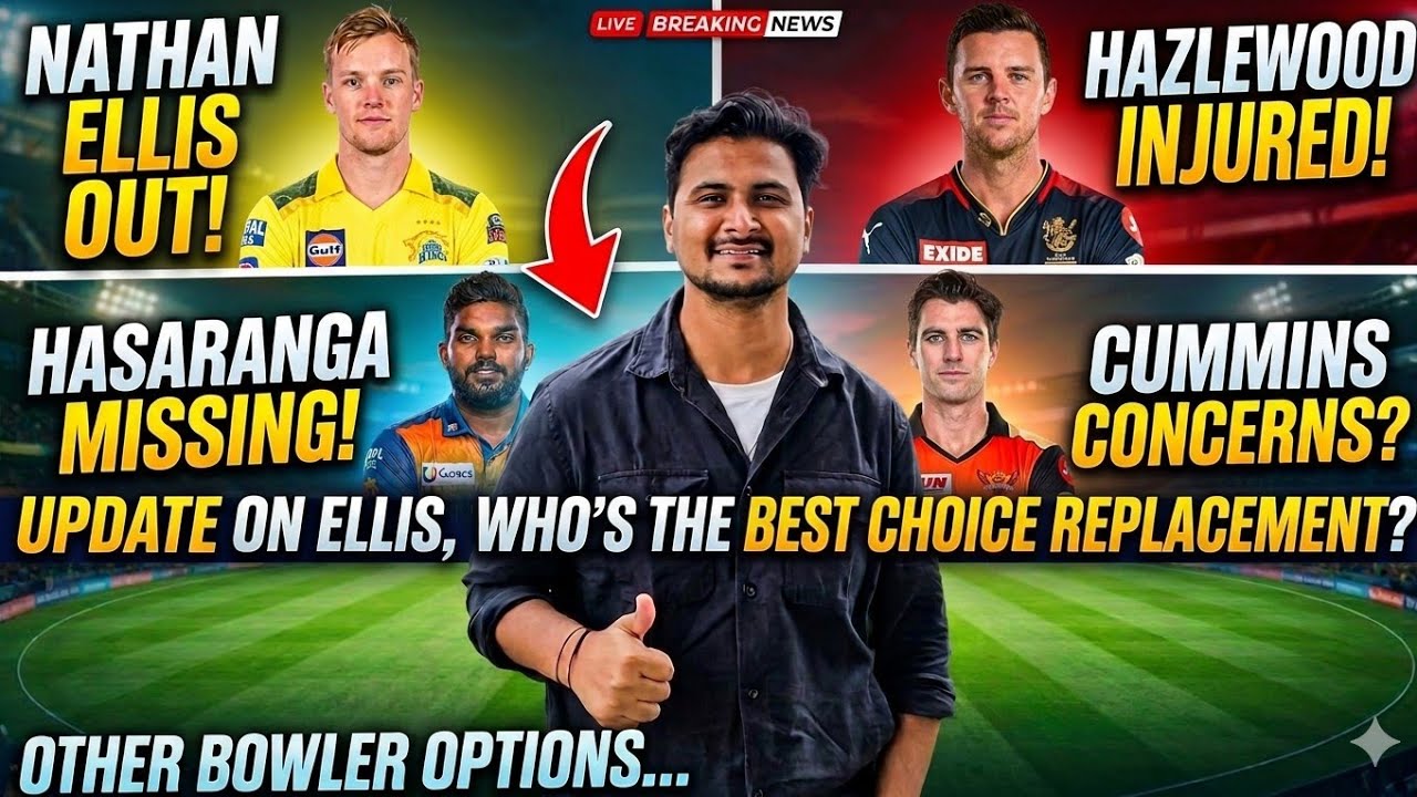 Neither Bartman Nor Johnson for CSK - Hazelwood & Pathirana update - Hasaranga Cummins Curran & more