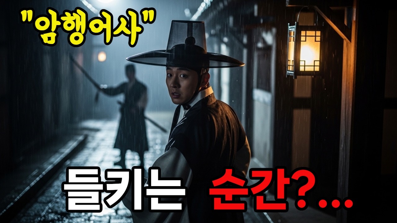 (한국사)암행어사, 정체 들키는 순간 /암행어사/  암행어사 역사/마패/ 조선시대 역사