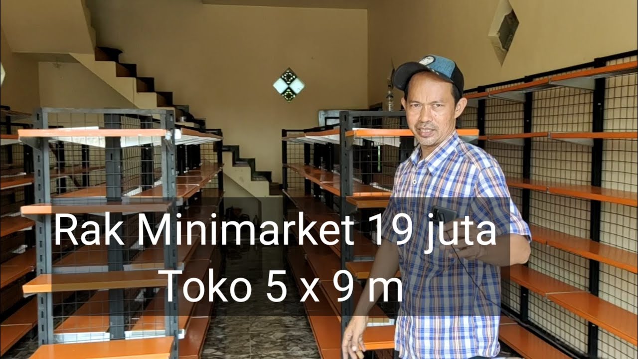 Pasang Rak Gondola Toko 5 x 9 m,  Malang Selatan