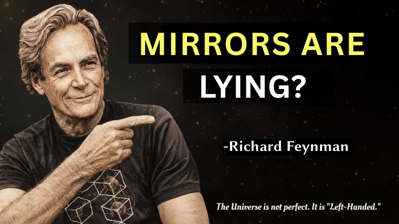 Why Do Mirrors Flip LEFT & RIGHT — Feynman's Disturbing Discovery will Collapse your Mind!