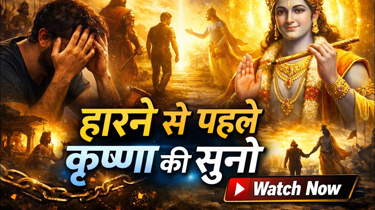 हरना से पहले कृष्ण की ये बात ज़रूर सुने 😇🙏🏻 
