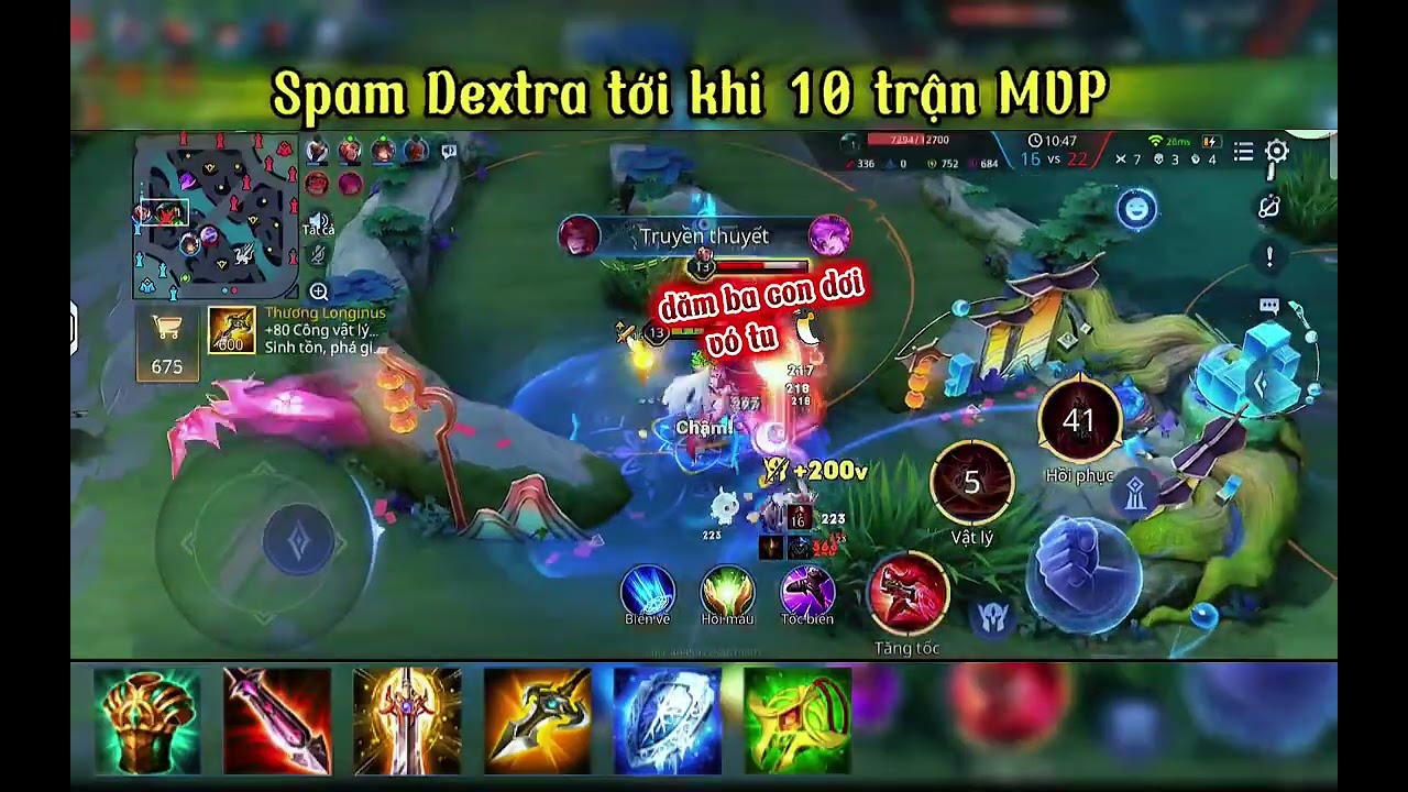 Series mới : 10 trận MVP rank với champ ngẫu nhiên #lienquanmobile #liênquânmobile #top #dextra #aov