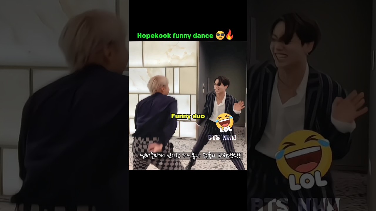 Hopekook funny dance 😎🔥