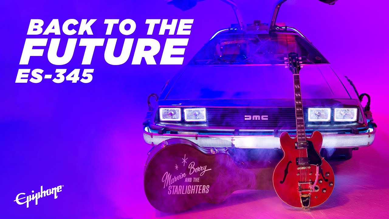 Новый Epiphone Back to the Future ES-345