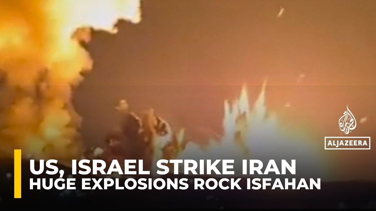 Huge explosions rock Isfahan as US&ndash;Israel air strikes target cities across Iran