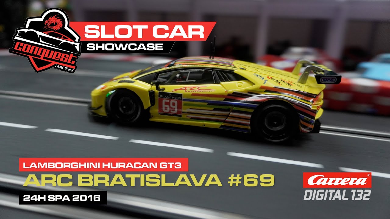 Unveiling the Epic 2024 Slot Car Showcase: Lamborghini Huracan ARC Bratislava 69