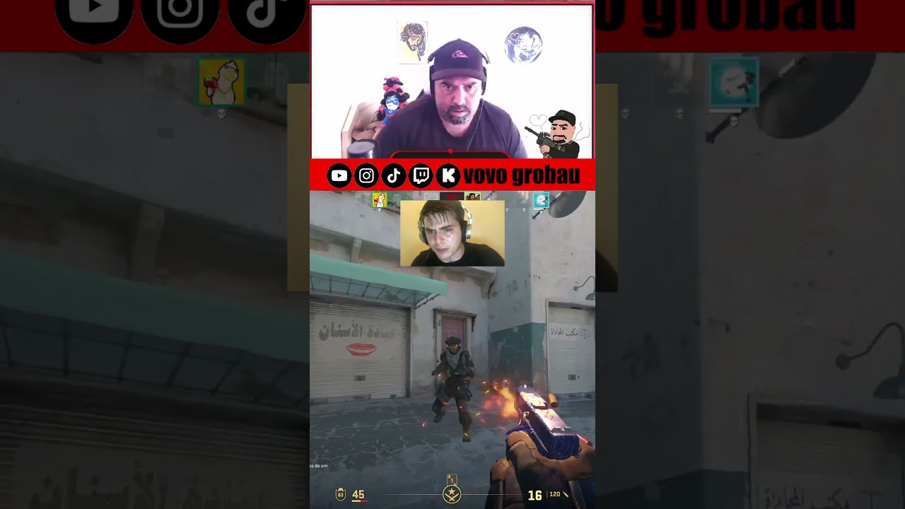 A pinada precede a queda! #cs2 #cs #counterstrike