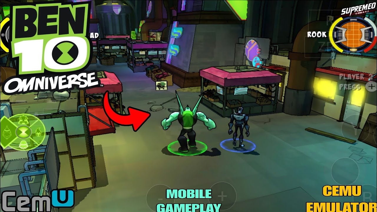 🔥 BEN 10 OMNIVERSE WII U GAMEPLAY ON ANDROID (CEMU EMULATOR) With Best Settings Ben 10 Games Mobile