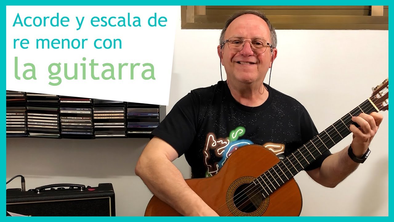 🎸 Acorde Dm y escala de re menor con la guitarra