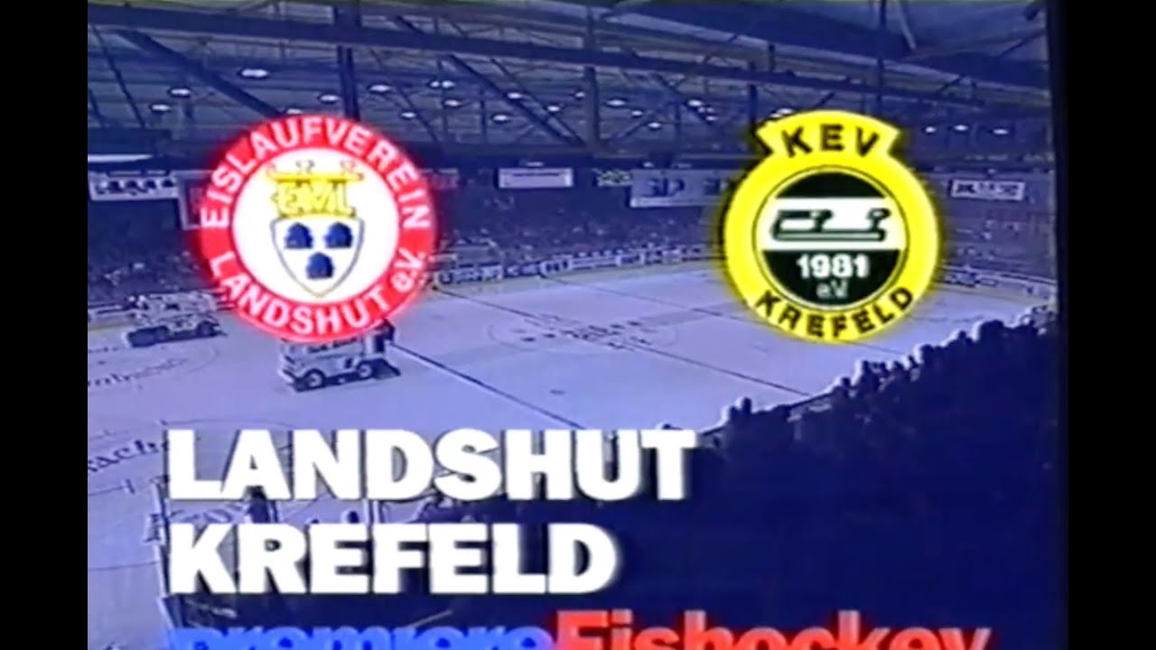 EV Landshut - Krefelder EV | 29.03.1995, Halbfinale Spiel 5 | DEL Playoffs 1995