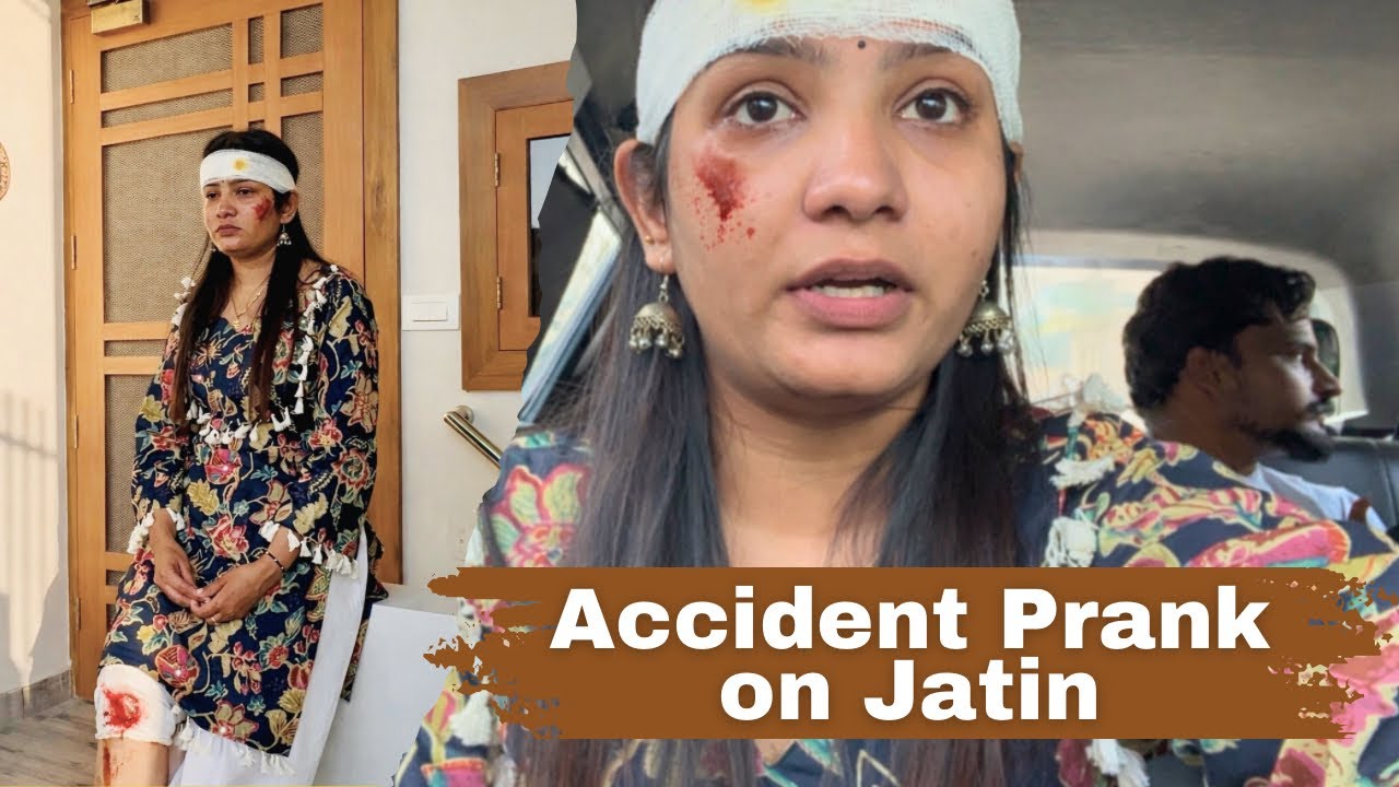 Accident prank on Jatin 😳 ye to muje sch me hi maar deta aaj 😩 #khkundu #accident 