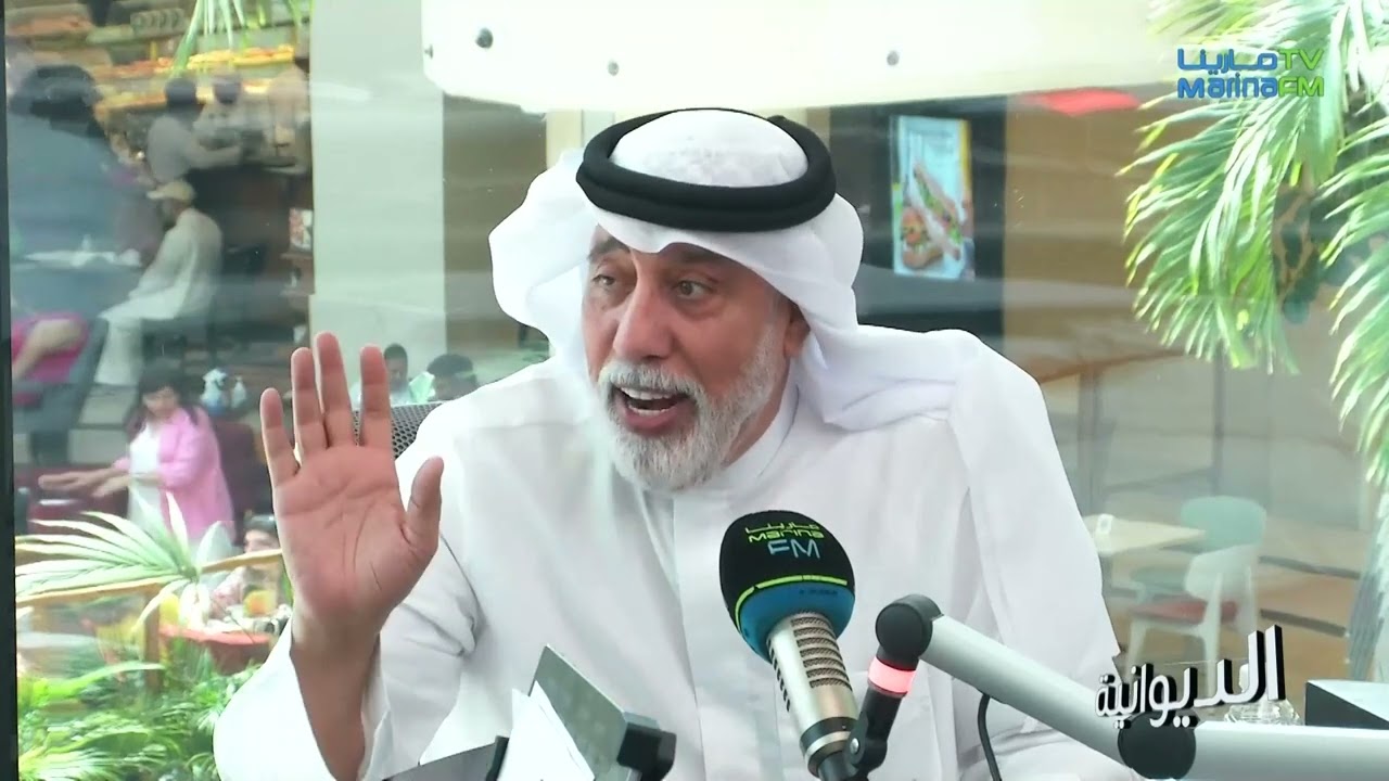 النجم القدير احمد الجسمي في ديوانية المارينا