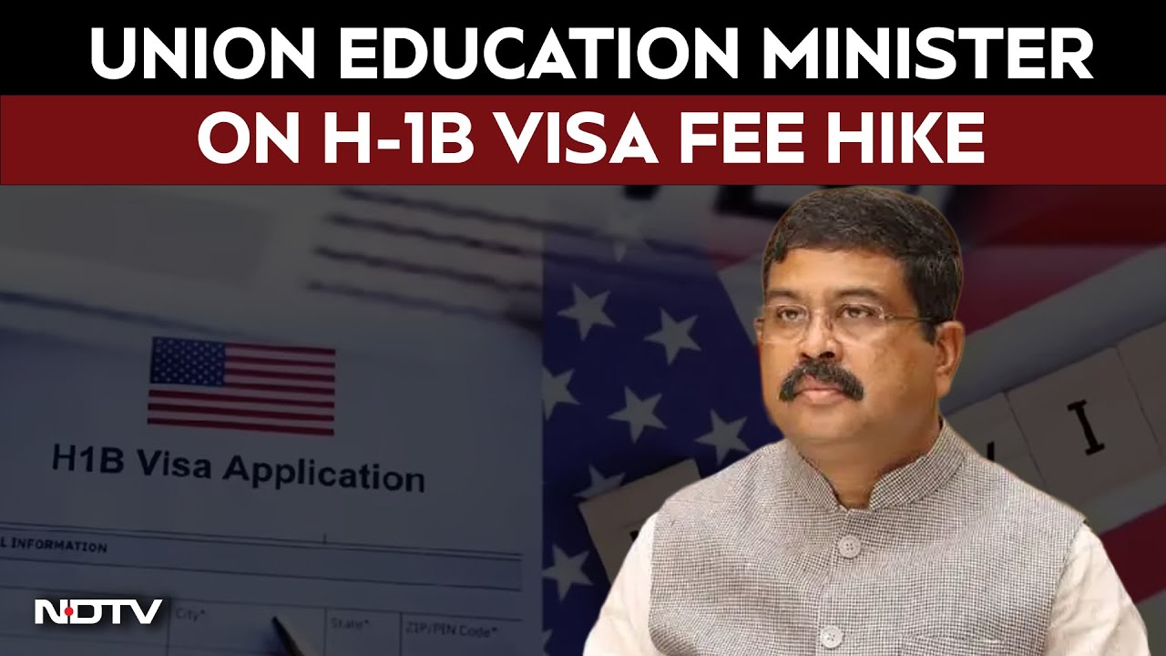 H1B Visa News | Union Education Minister: Only A Fraction Go Abroad, India Has 4.5 Crore Students