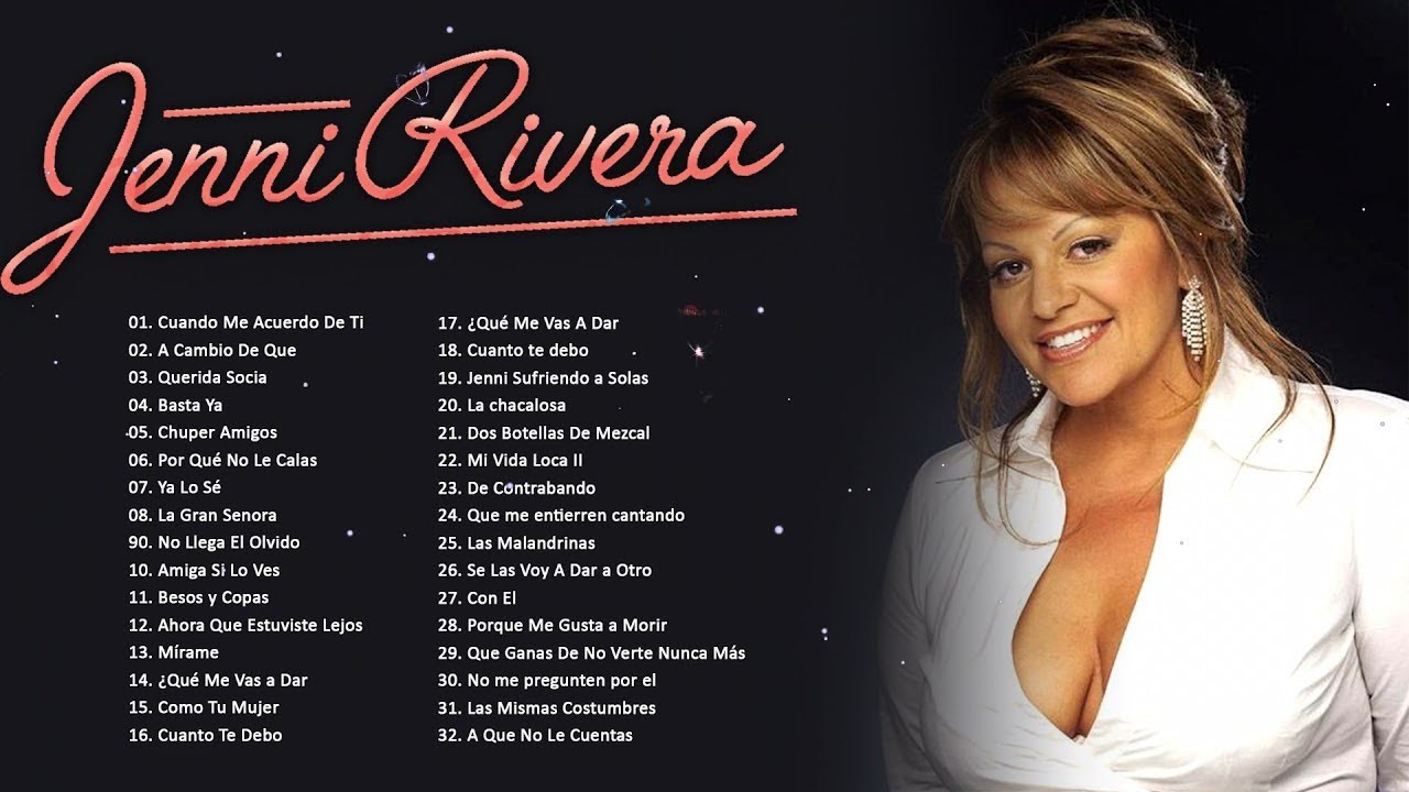 JENNY RIVERA MIX 2021 - TOP 40 MEJORES CANCIONES DE JENNI RIVERA