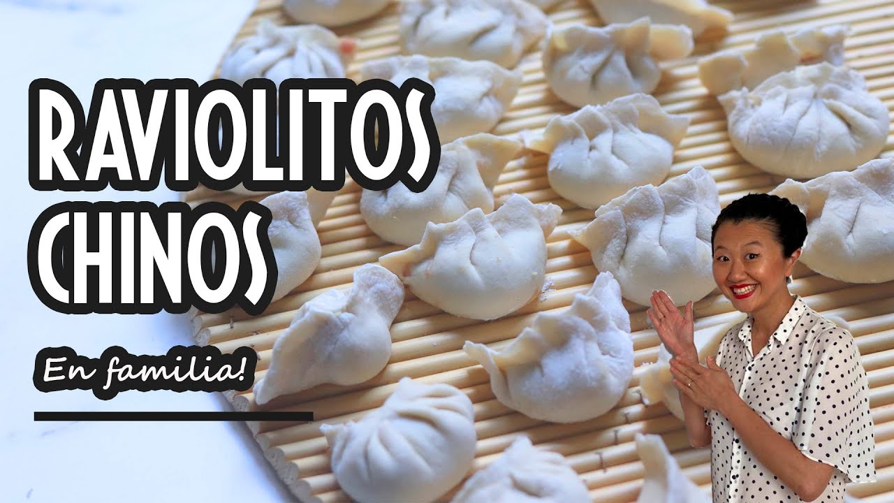 Haciendo Raviolitos chinos en familia! | Making dumplings with the family | Gyozas recipe