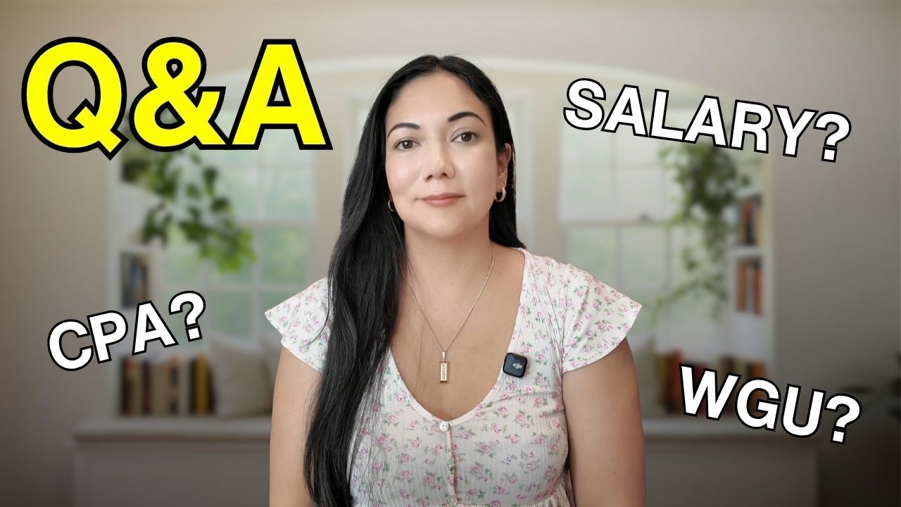 Accounting Q&A | WGU, CPA, Accounting Salaries, AI & More