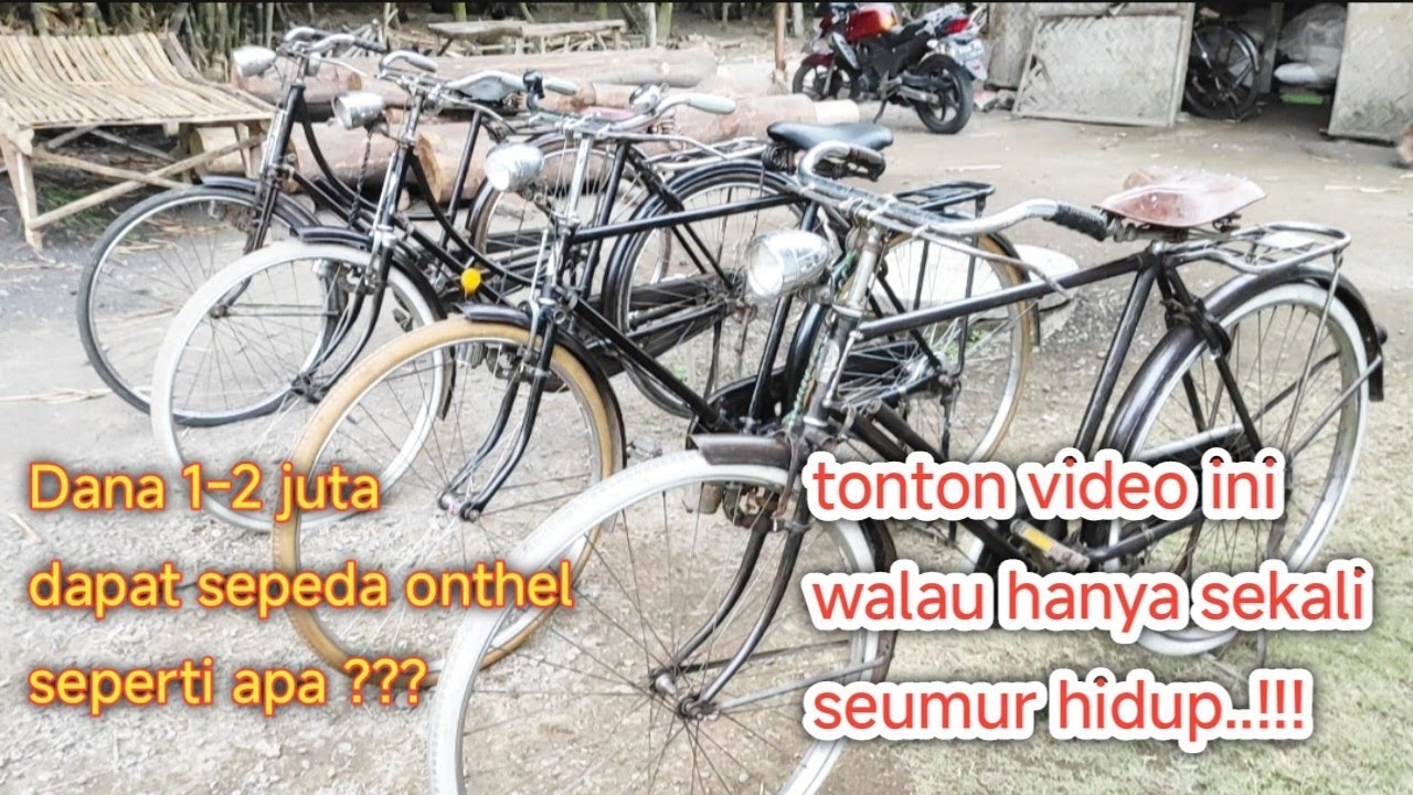 Harga sepeda onthel lawasan original untuk pemula