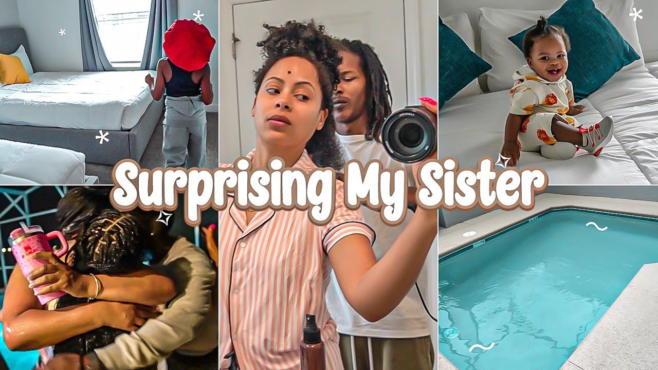Flew From Cali To Orlando To surprise My Sister/Family