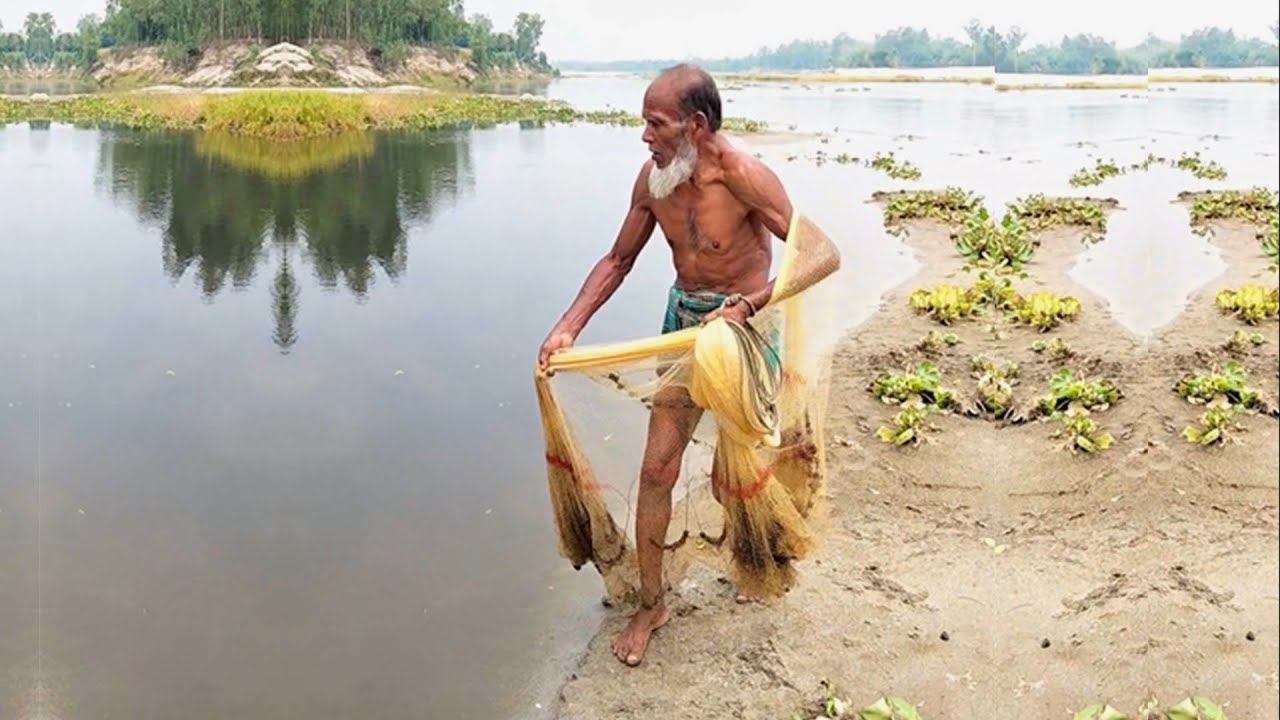 Amazing Fishing Video - Fishing by Expert Fisherman - Fishing With Net