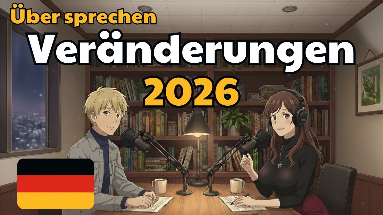 Über deine Veränderungen im Jahr 2026 sprechen auf Deutsch | Selbstverbesserung Gesprächspraxis