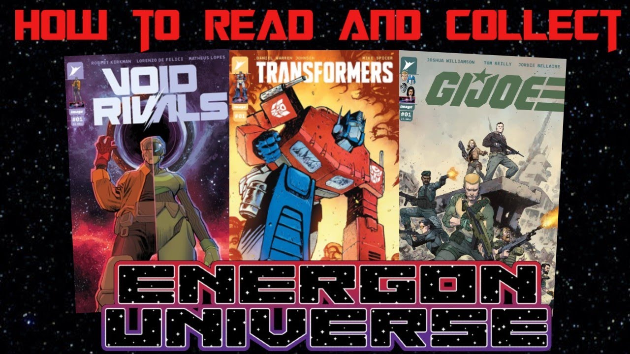 How to Read and Collect The Energon Universe Comic Books