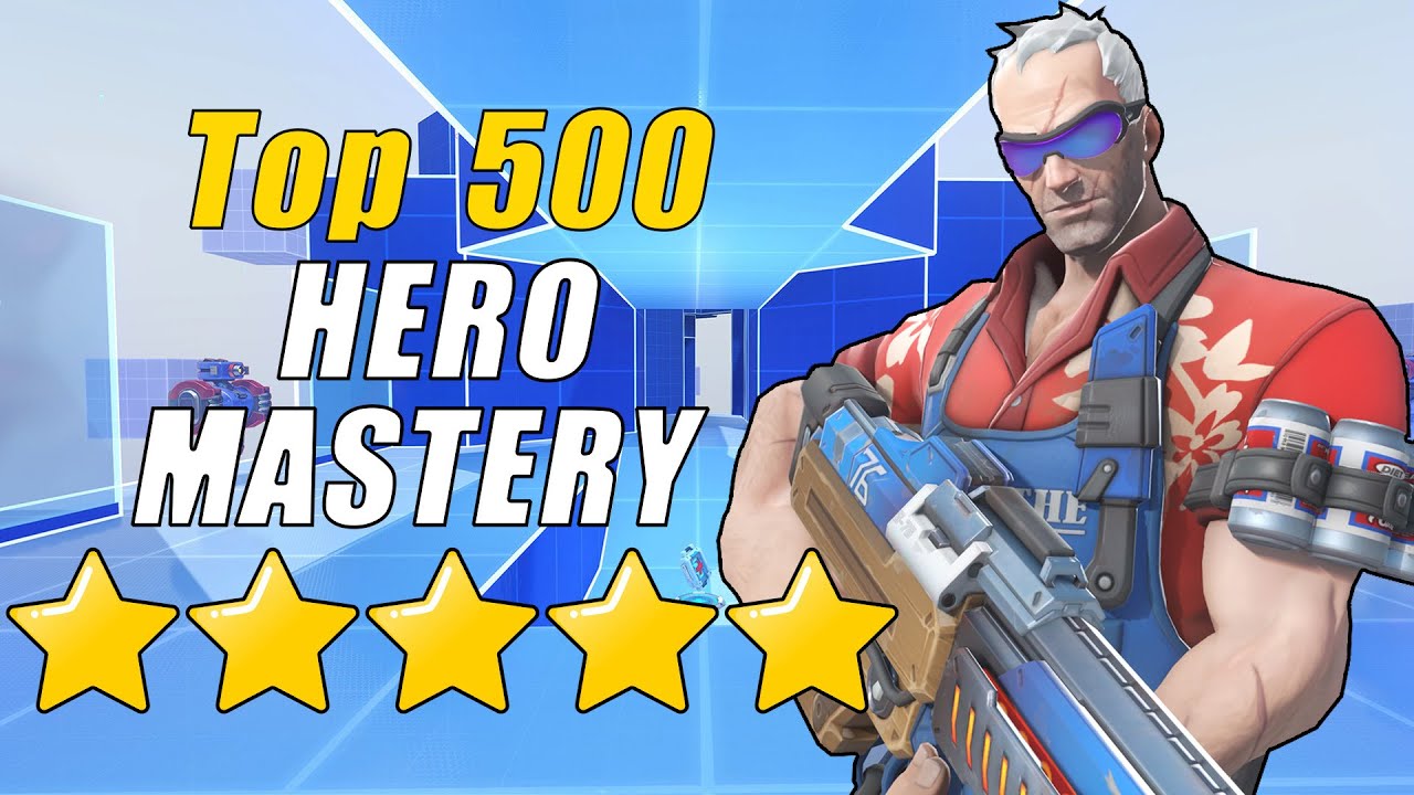 Soldier 76 Recruit Hero Mastery 5 Star Top 500 Guide