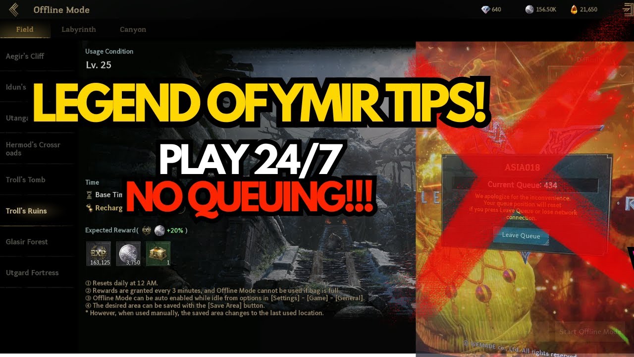 WATCH THIS AND YOU WILL PLAY 24/7 WITH NO HASSLE | LEGEND OF YMIR GLOBAL