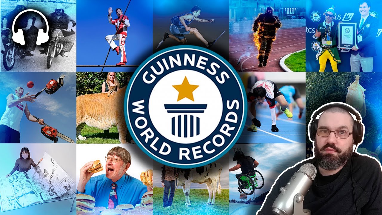 🎧 Records Guinness ✨✨✨ Datos y curiosidades sobre records Guinness #asmr #recordguiness