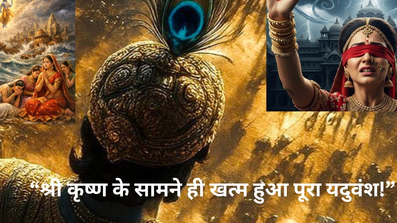“गांधारी का शाप सच हुआ… श्रीकृष्ण के सामने खत्म हुआ यदुवंश!”