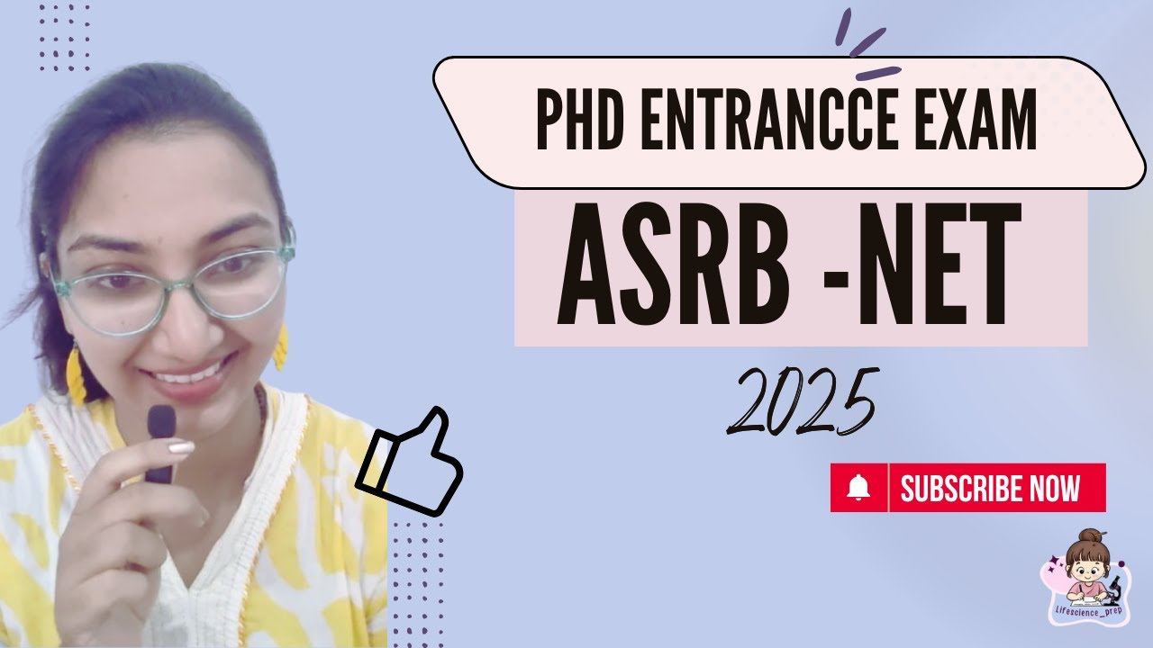 ASRB NET Exam 2024 | Application dates Eligibility, Syllabus, Preparation