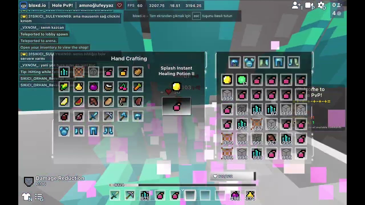 Süleymanla Hole PvP | Bloxd.io