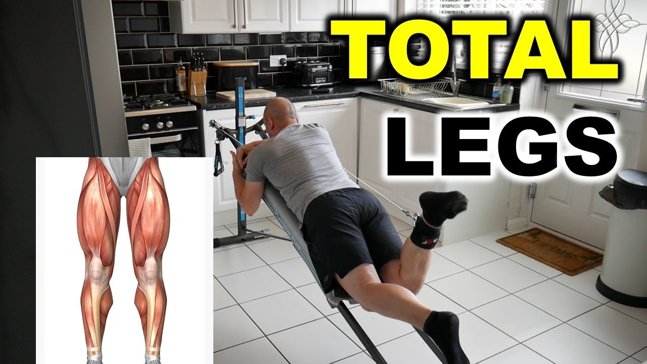 Тренировка ног в спортзале Total Gym