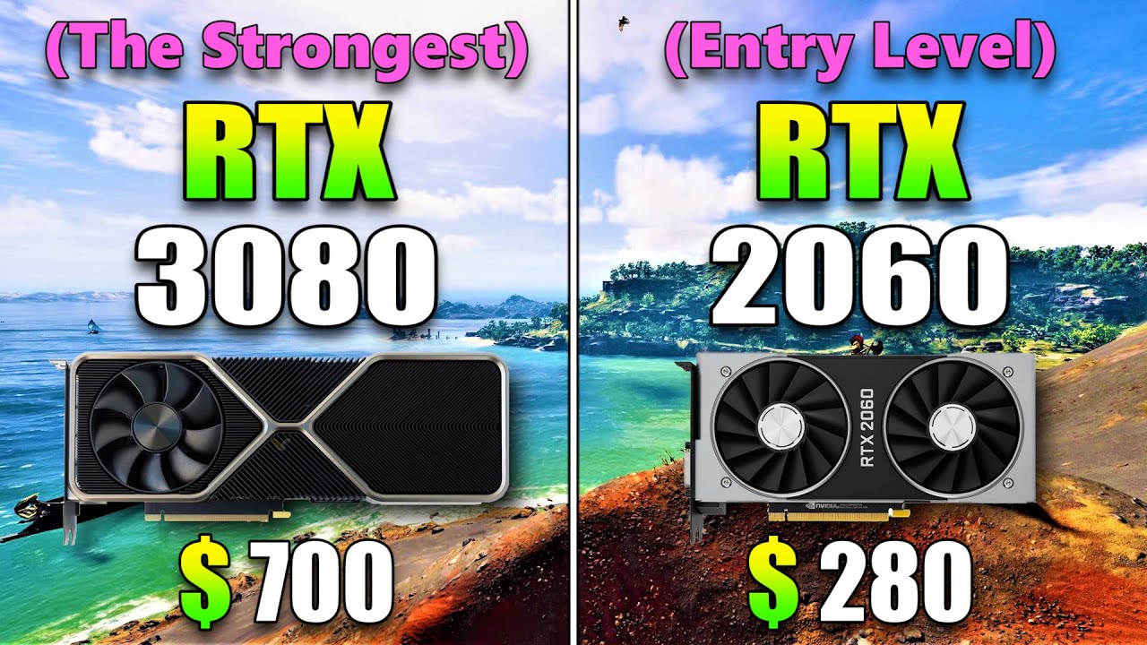 RTX 3080 10GB (The Strongest RTX) vs RTX 2060 6GB (Entry Level RTX) | PC Gaming Benchmark Test