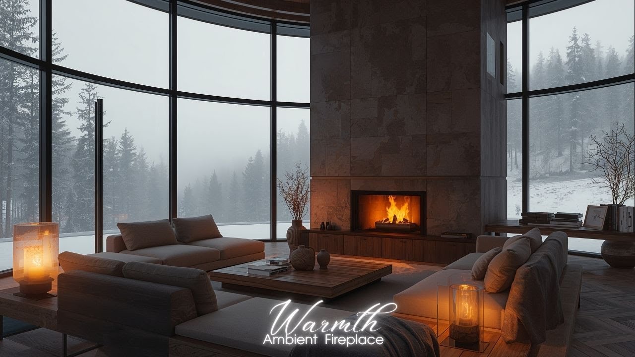 Cozy Fireplace Sounds🔥 | Crackling Fire for Sleep, Relaxation & Calm Nights
