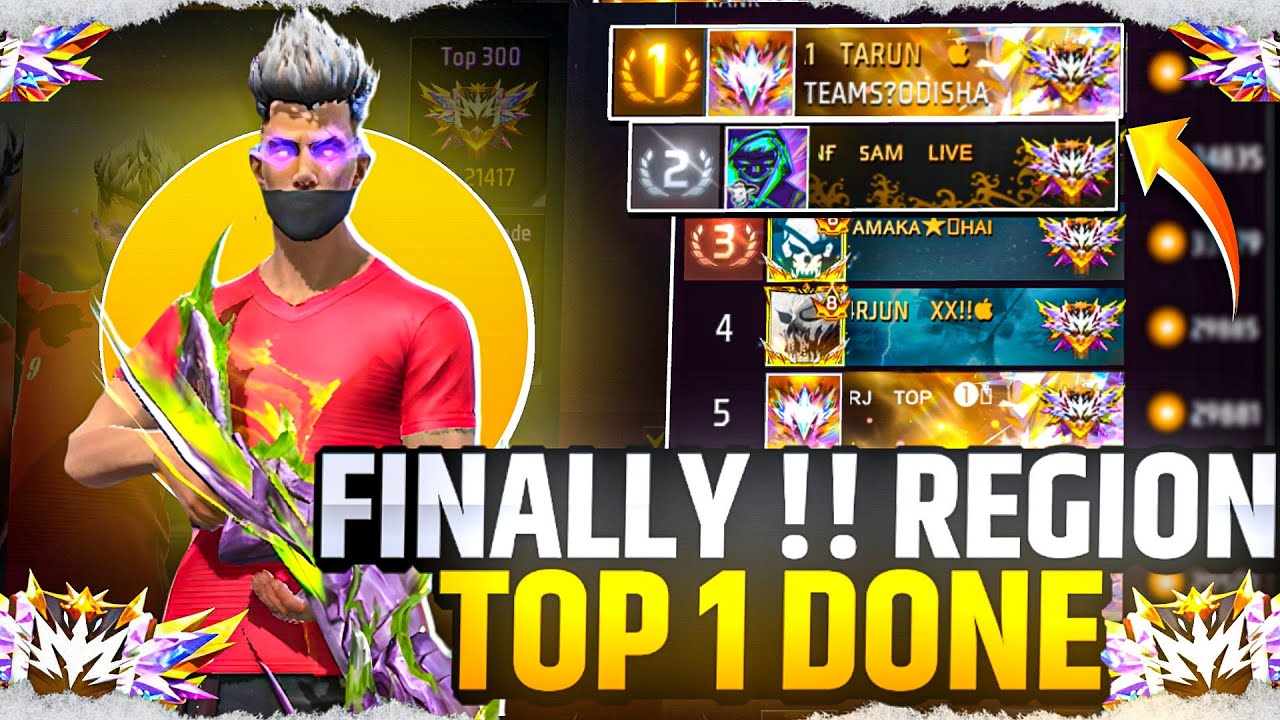 Finally I Reach Region Top 100 🥳Solo Grandmaster Gameplay | #gwtarun 