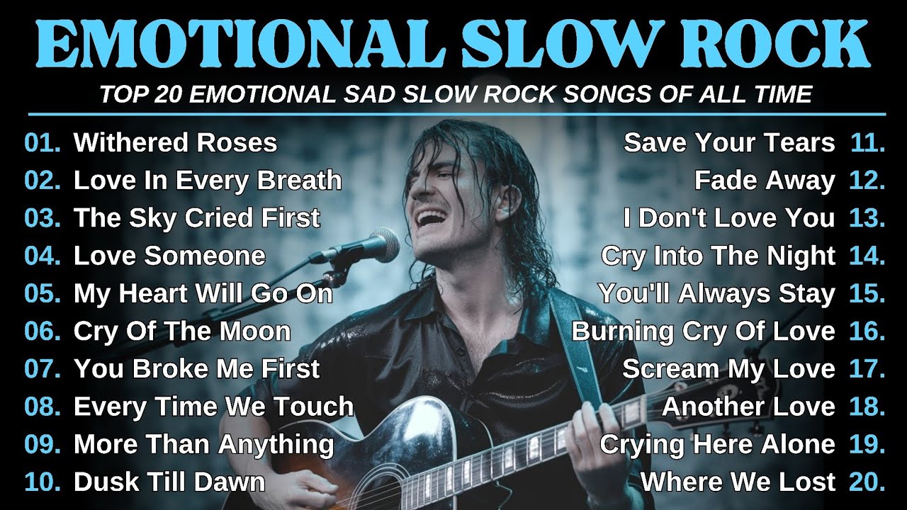 EMOTIONAL SLOW ROCK SONGS OF ALL TIME - BEST ROCK SONGS PLAYLIST 2025