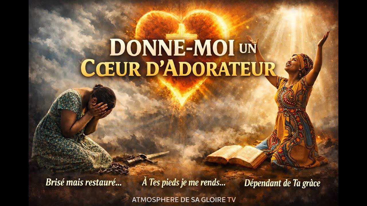 DONNE MOI UN COEUR D'ADORATEUR #jesus #jesuschrist #motivation #music #gospel #worship #gospelmusic