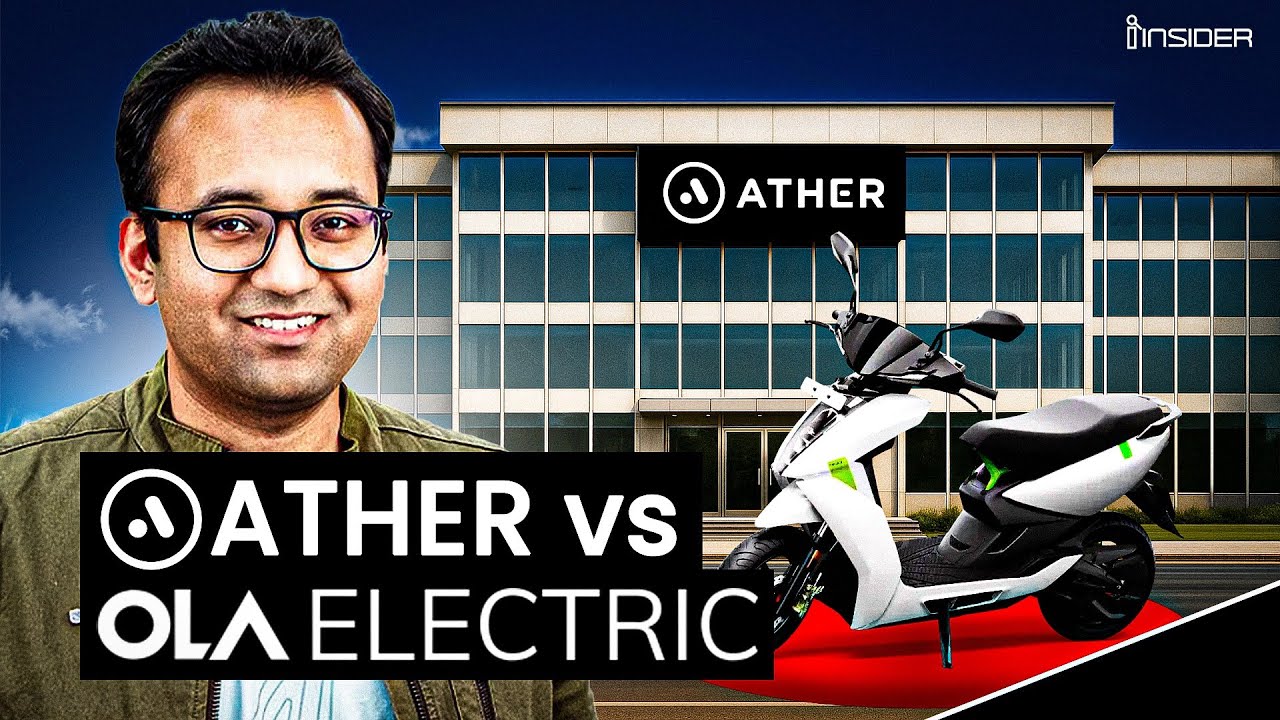 Ather Energy: From ₹5 Lakh Grant to ₹24,000 Crore Unicorn | Ola Electric vs Ather EV War