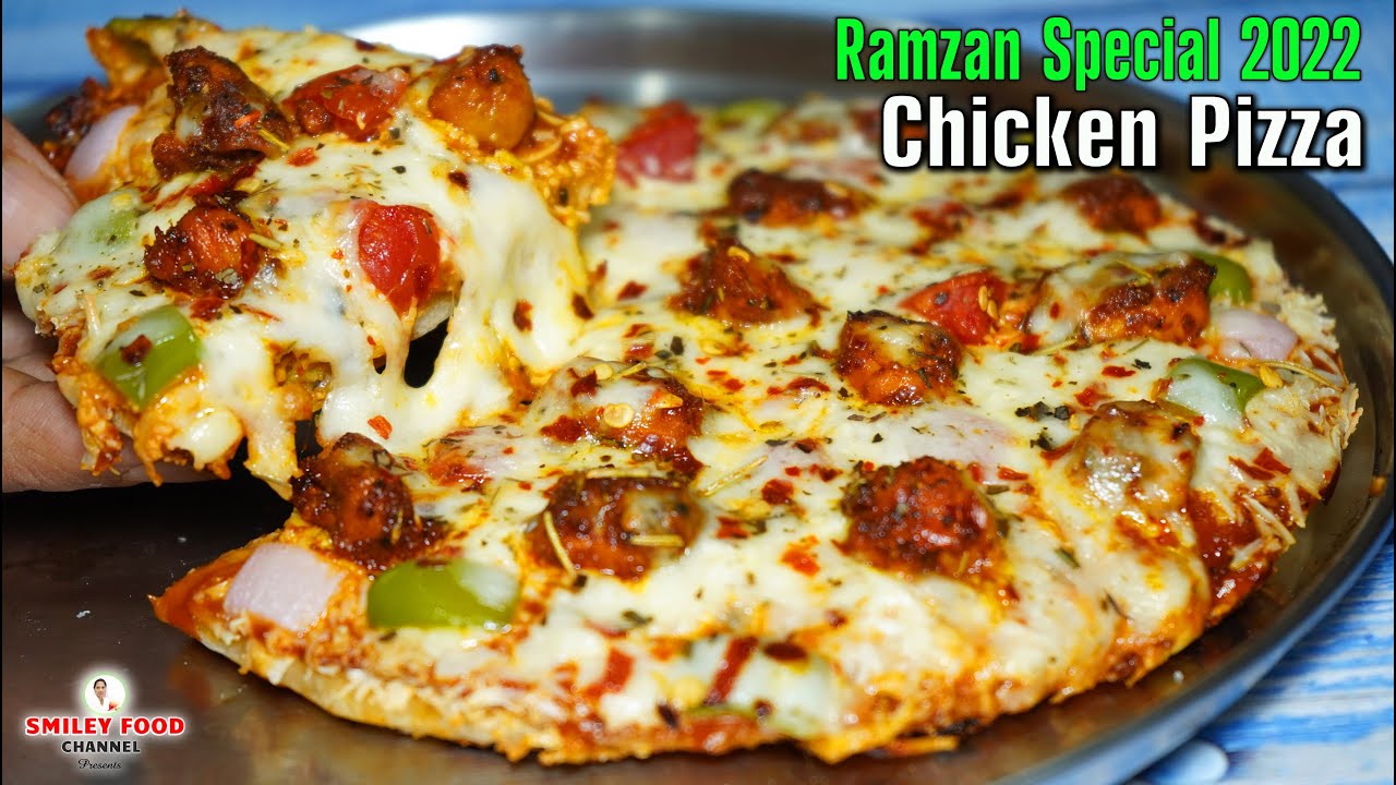 आजकल के बच्चों को घर का खाना तो जैसे पसंद ही नहीं आता  Chicken Pizza | Ramzan Recipes by Smiley Food