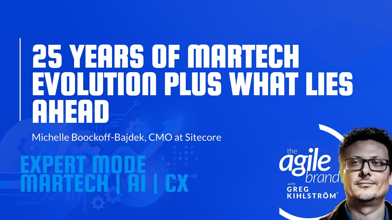 Sitecore CMO Michelle BB on 25 years of marketing technology evolution plus what lies ahead