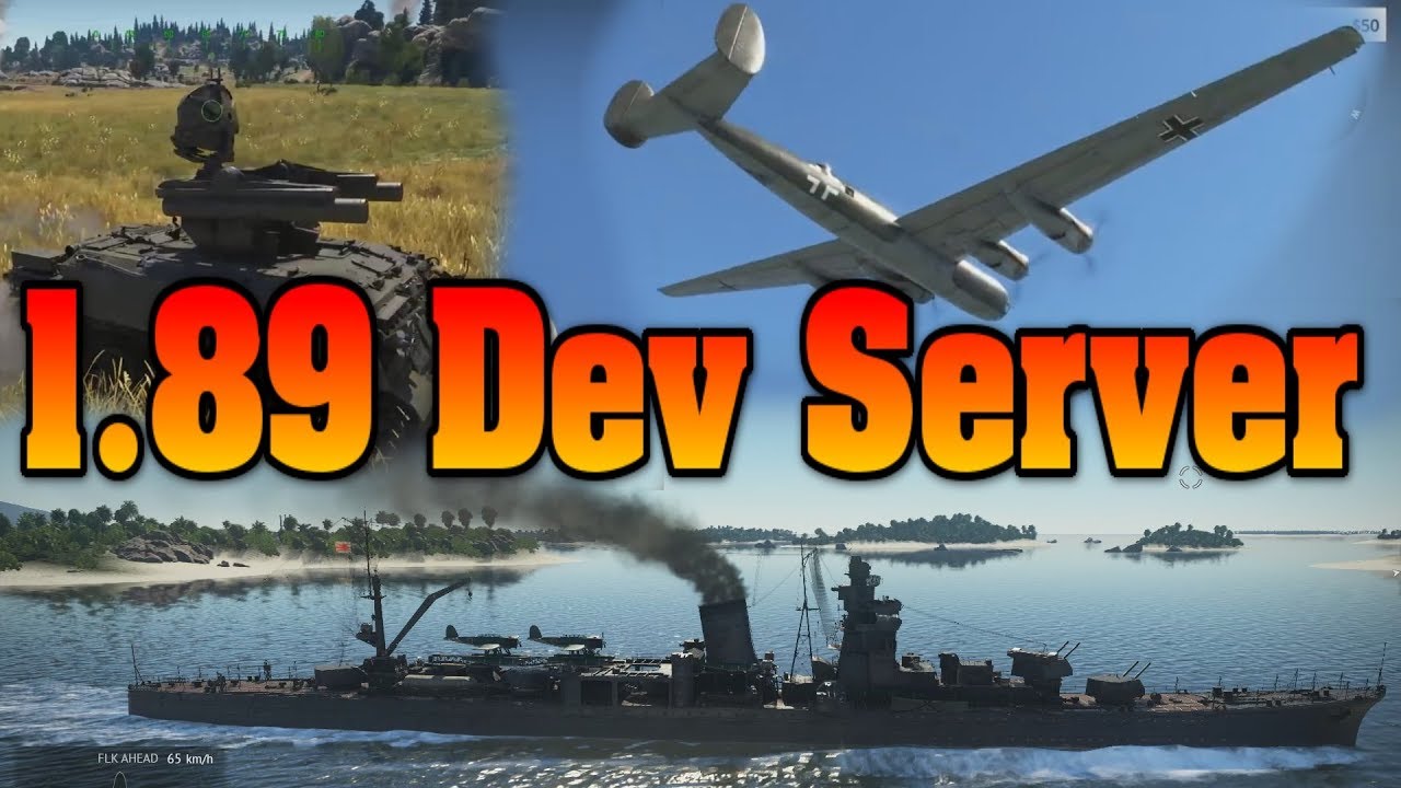 1.89 Dev Server - War Thunder Weekly News