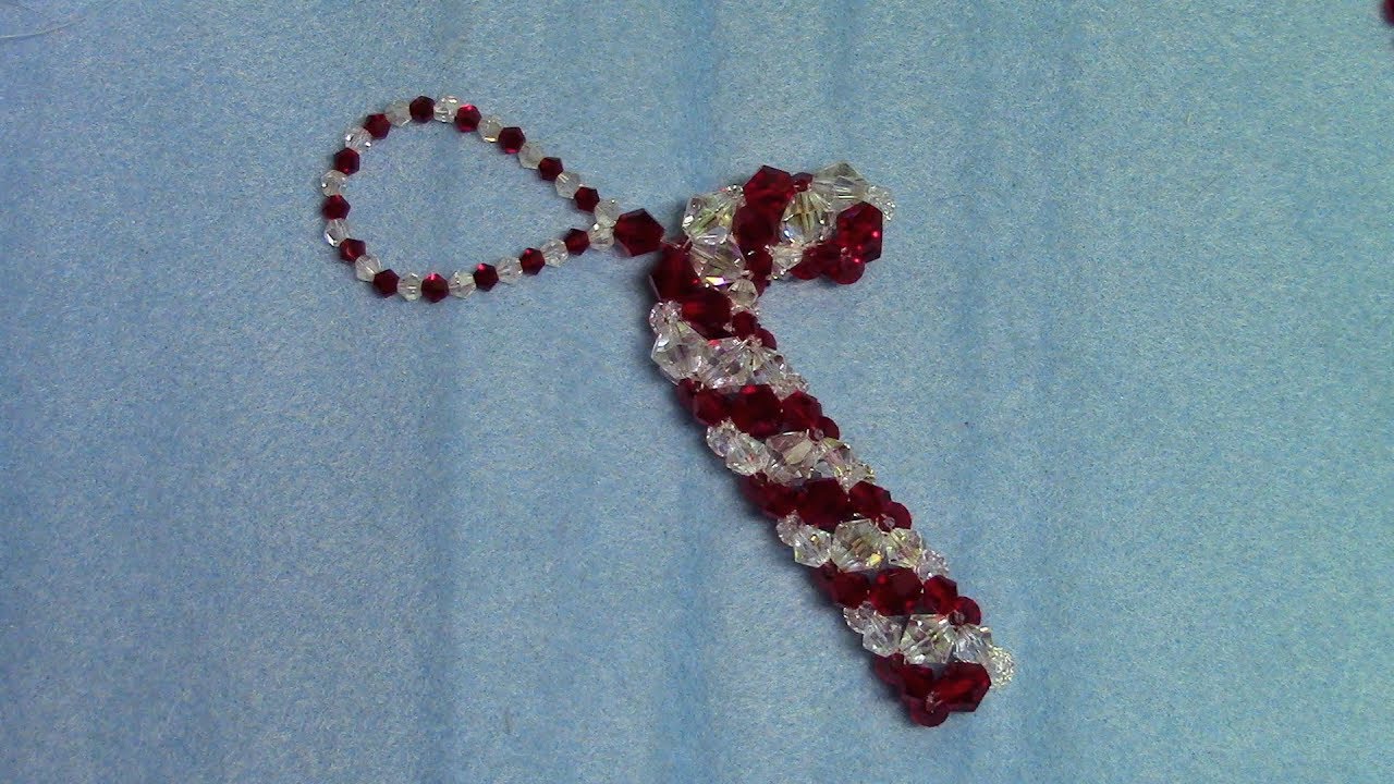 DIY Chunky Crystal Candy Cane
