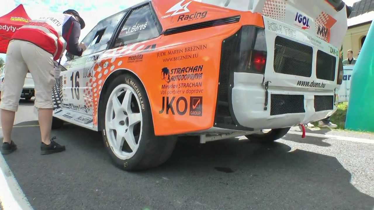 GSMP Załuż 2013 -  Jozef Beres jr. - Audi Quattro S1 [Pure Sound 1080p]