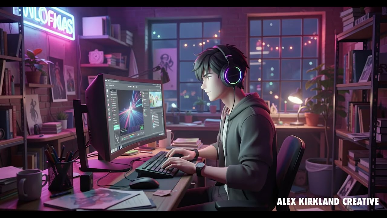 4 Hours | Graphic Design Beats to Chill To | Chillstep