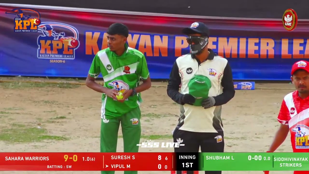 QUARTER | SAHARA WARRIORS VS SIDDHIVINAYAK STRIKERS | KPL 2026 | SEASON 6