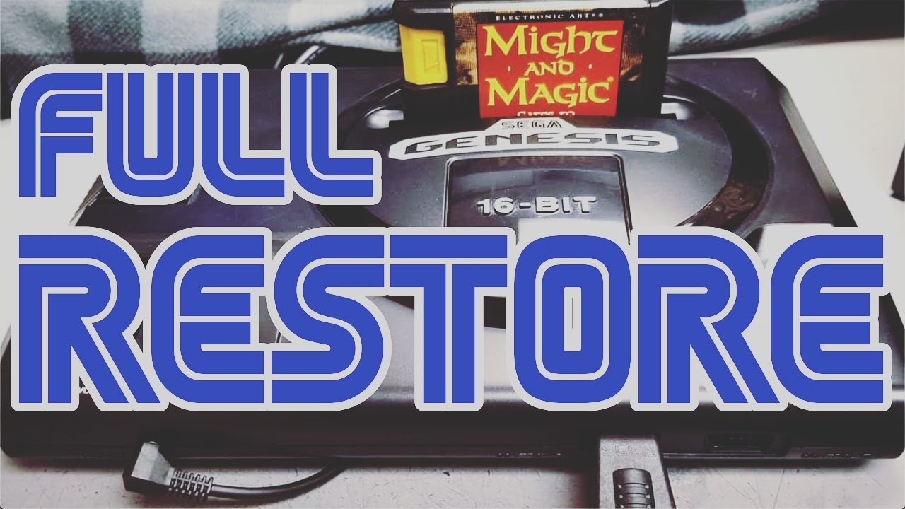Восстановление Sega Genesis/Mega Drive (модель 1)